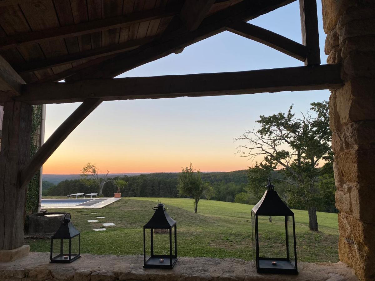 Domaine De Cazal - Gite 2 Pers Avec Piscine Au Coeur De 26 Hectares De Nature Preservee Villa Saint-Cyprien  Luaran gambar